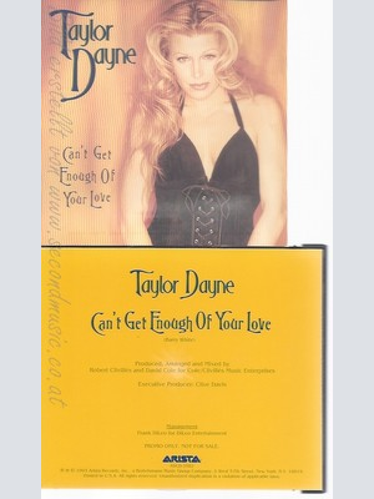 CD--TAYLOR DAYNE--CAN'T GET ENOUGH OF YOUR LOVE--