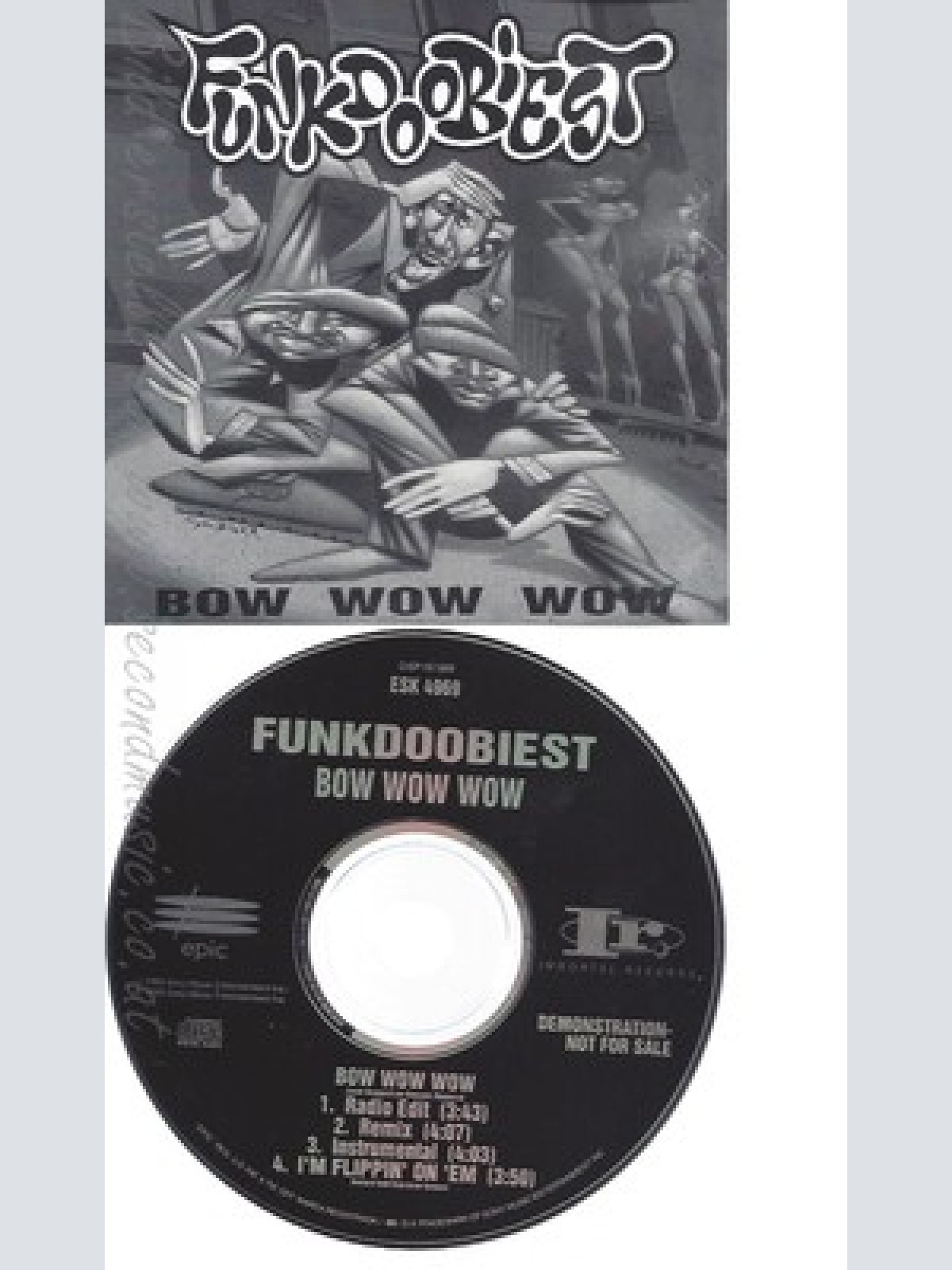 CD--FUNKDOOBIEST--BOW WOW WOW--PROMO