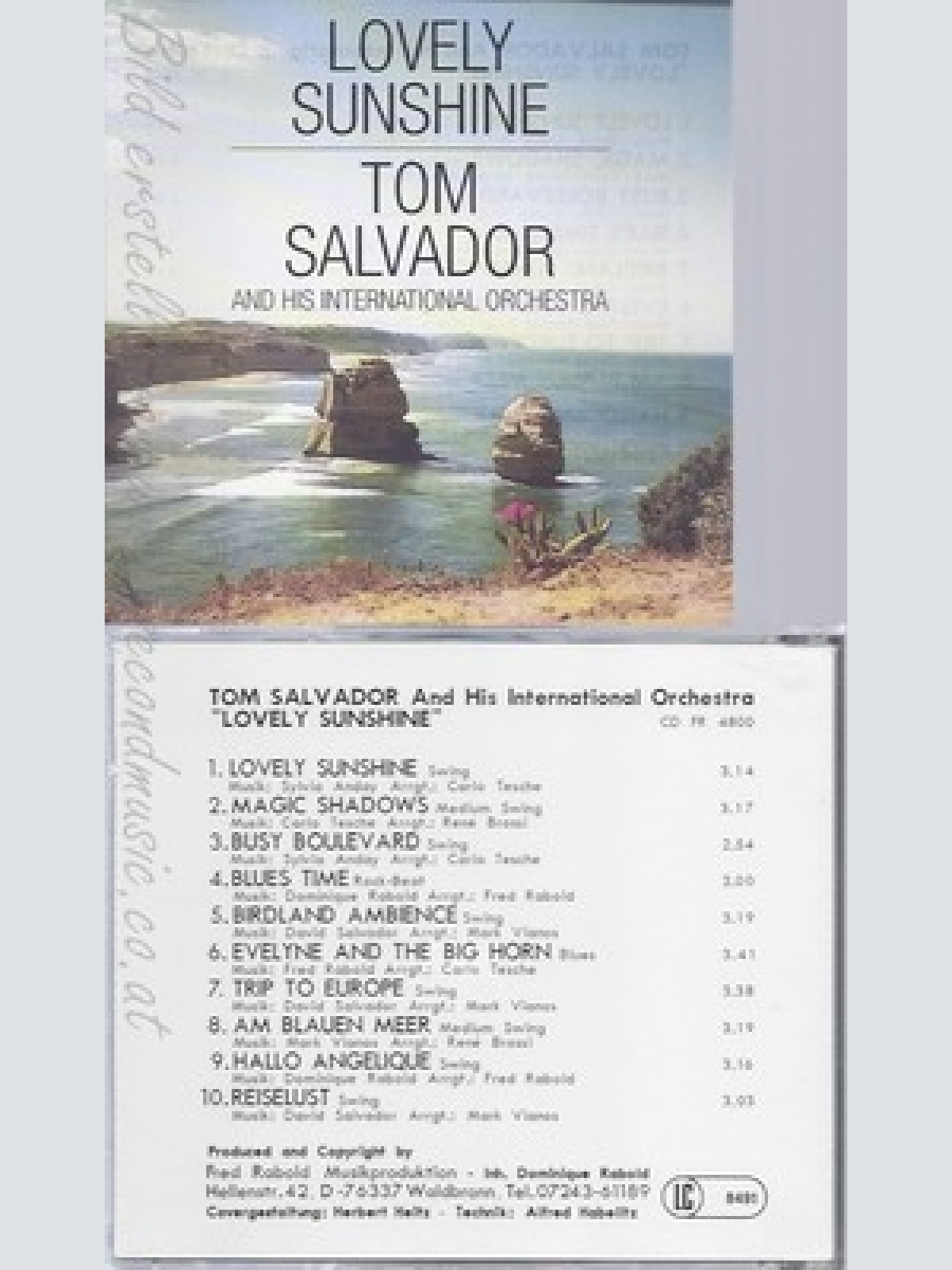 CD--TOM SALVADOR--LOVELY SUNSHINE--