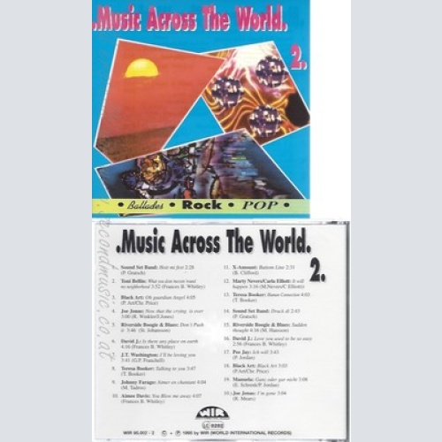 CD--MUSIC ACROSS THE WORLD 2--SOUND SET BAND--TERESA BOOKER--PEE JAY--VARIOUS--