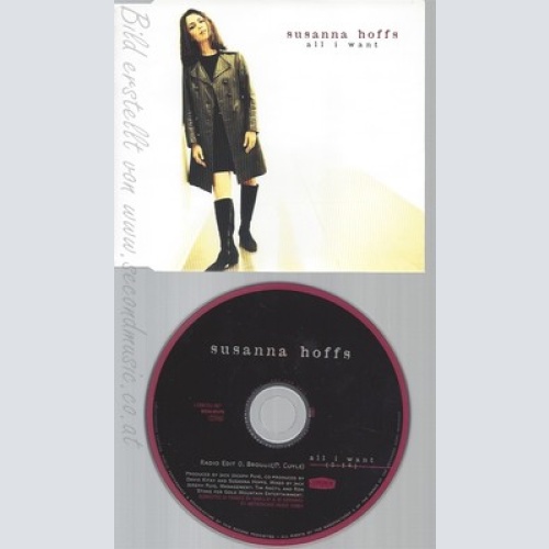 CD--SUSANNA HOFFS--ALL I WANT--PROMO