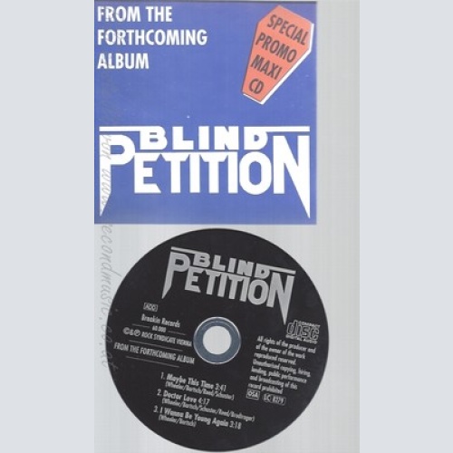 CD--BLIND PETITION--FROM FORTHCOMING ALBUM-PROMO