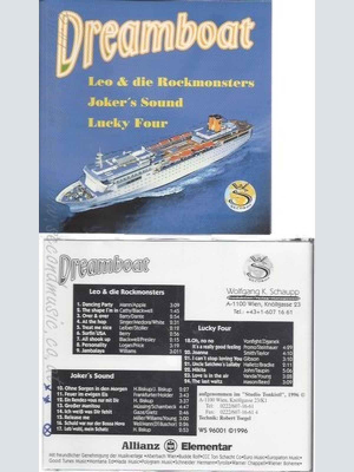 CD--LEO & THE ROCKMONSTERS--DREAMBOAT