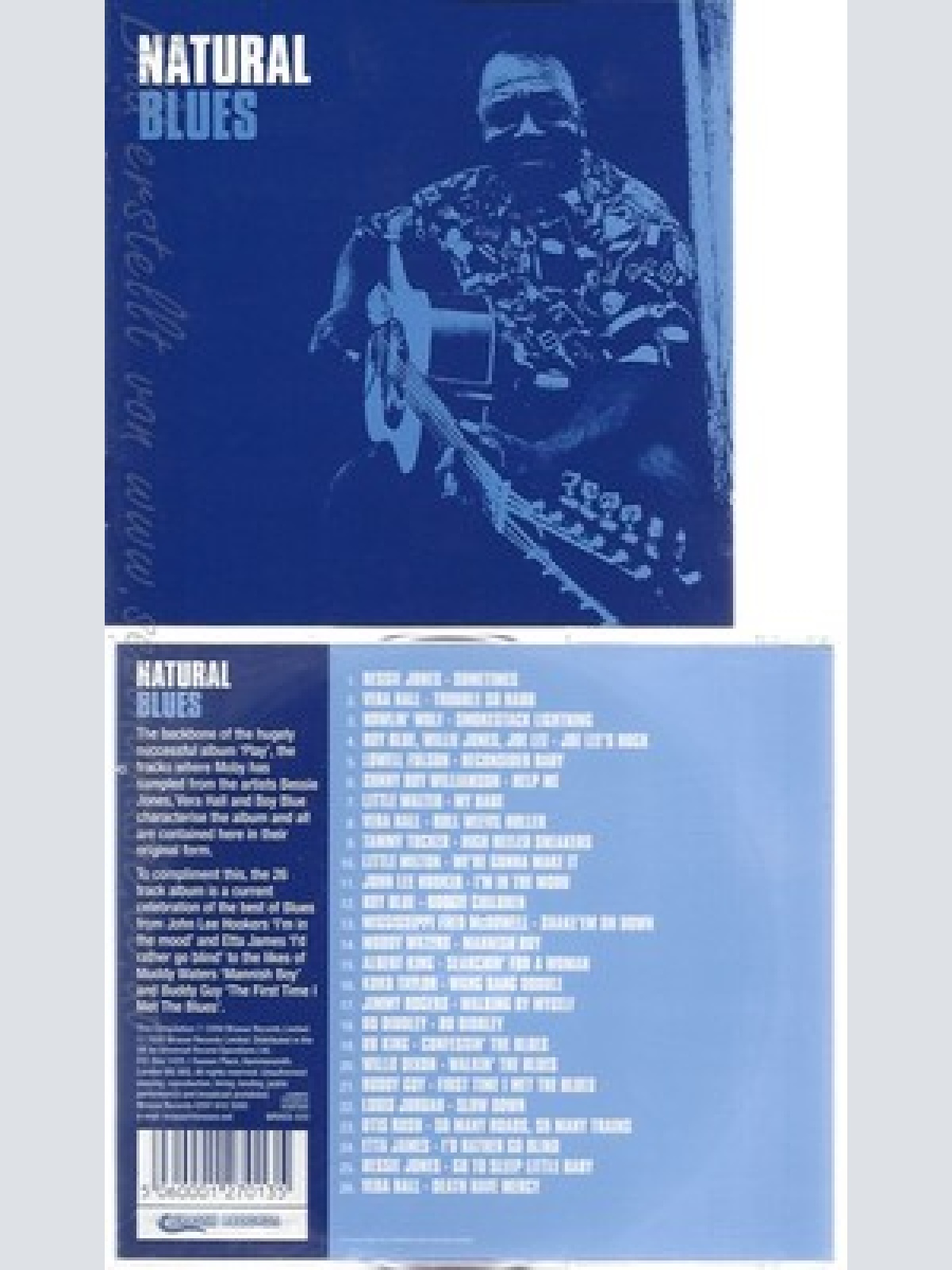 CD--DIVERSE BLUES UND VARIOUS -- -- NATURAL BLUES