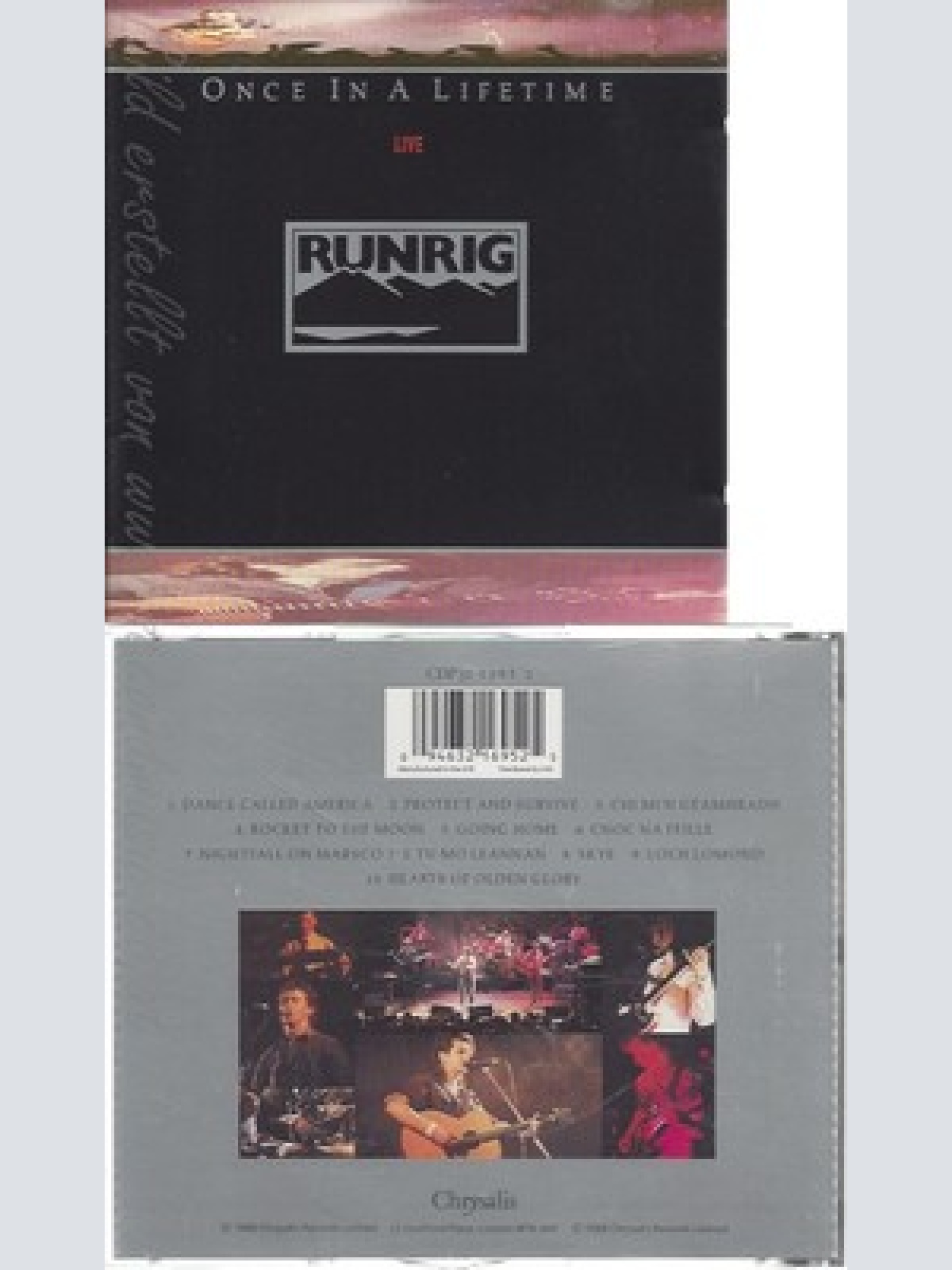 CD--RUNRIG -- -- ONCE IN A LIFE TIME