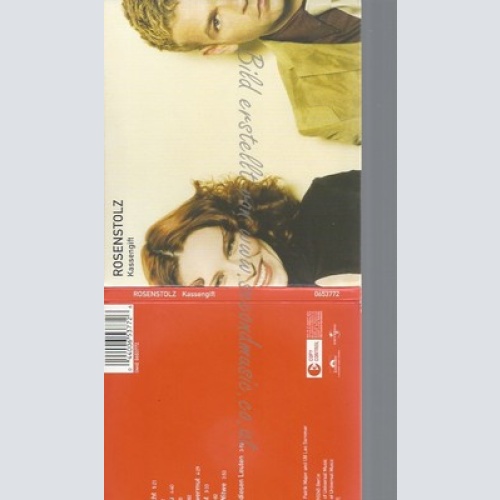 CD--ROSENSTOLZ -- -- KASSENGIFT