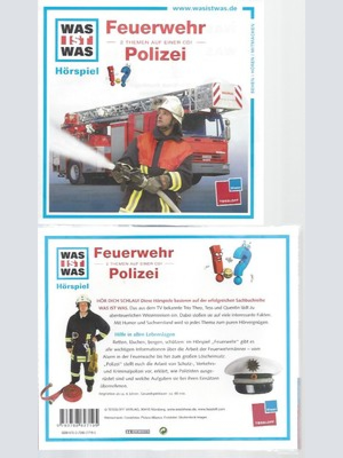 CD--POLIZEI / WAS IST WAS -- -- FOLGE 19: FEUERWEHR