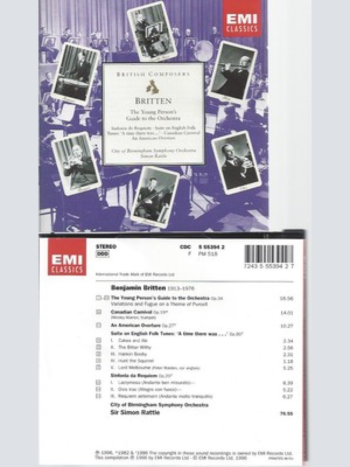 CD--CANADIAN CARNIVAL / AN AMERICAN OVERTURE / SUITE ON ENGLISH FOL--THE YOUNG P