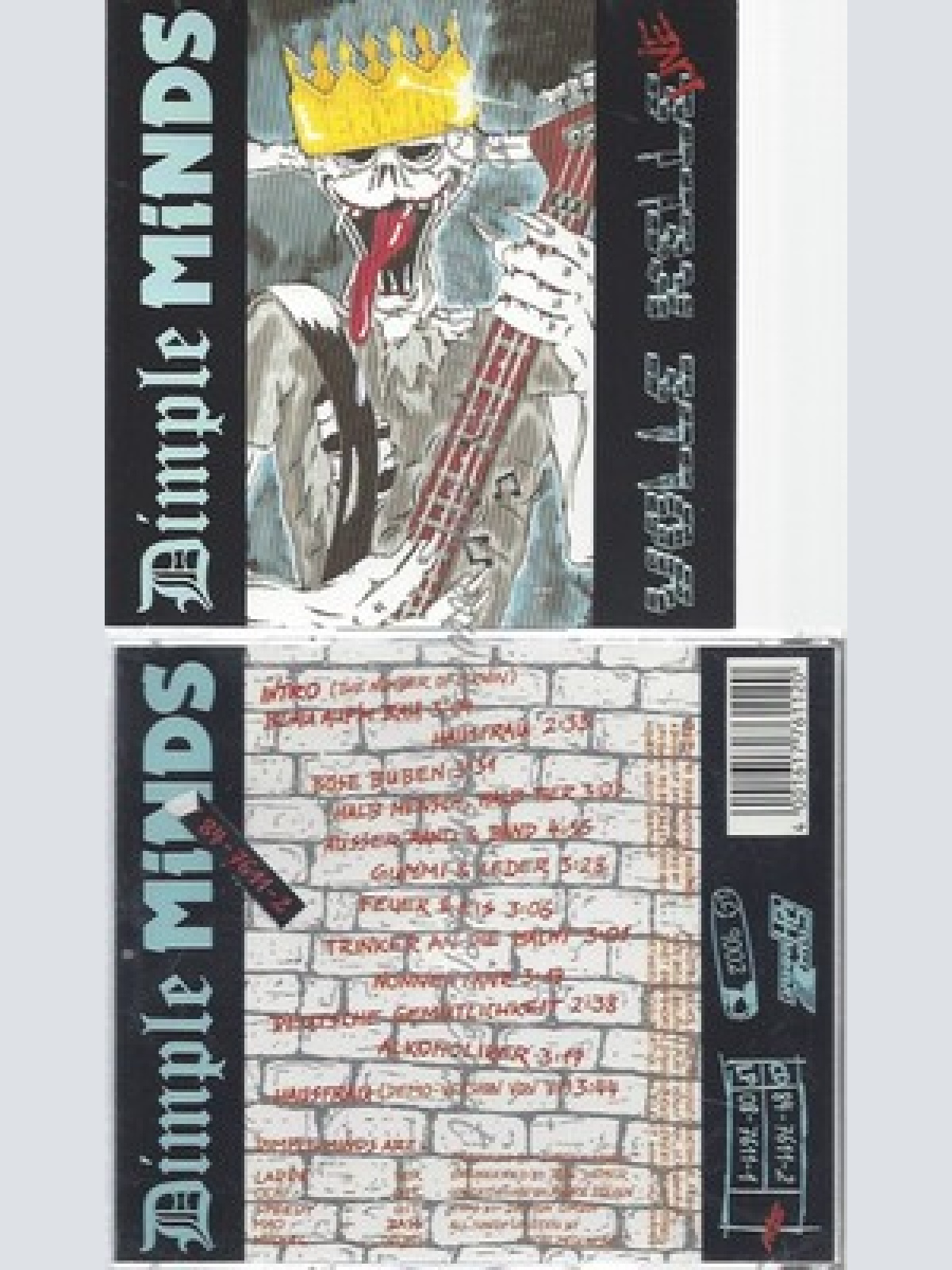 CD--DIMPLE MINDS -- -- VOLLE KELLE LIVE