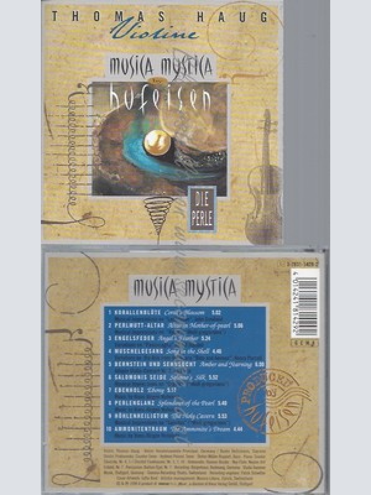 CD--HAUG--1996--- MUSICA MYSTICA DIE PERLE