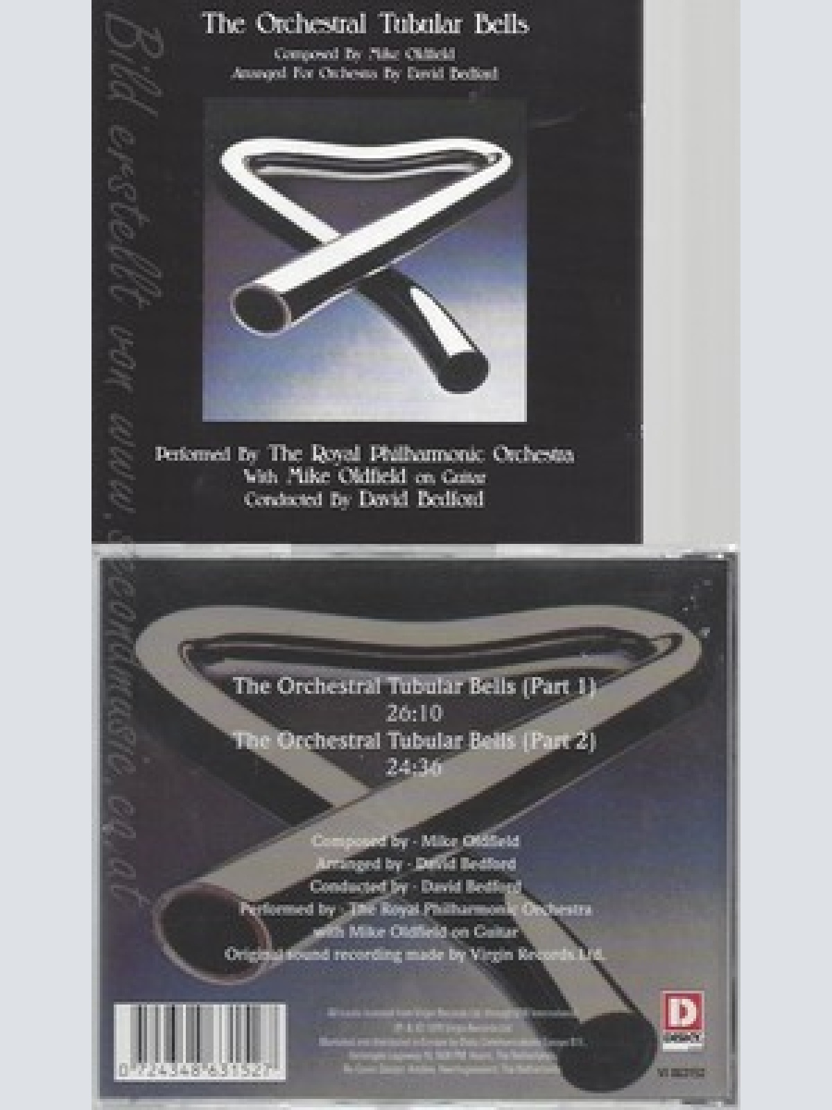 CD--RPO -- -- THE ORCHESTRAL TUBULAR BELLS--MIKE OLDFIELD