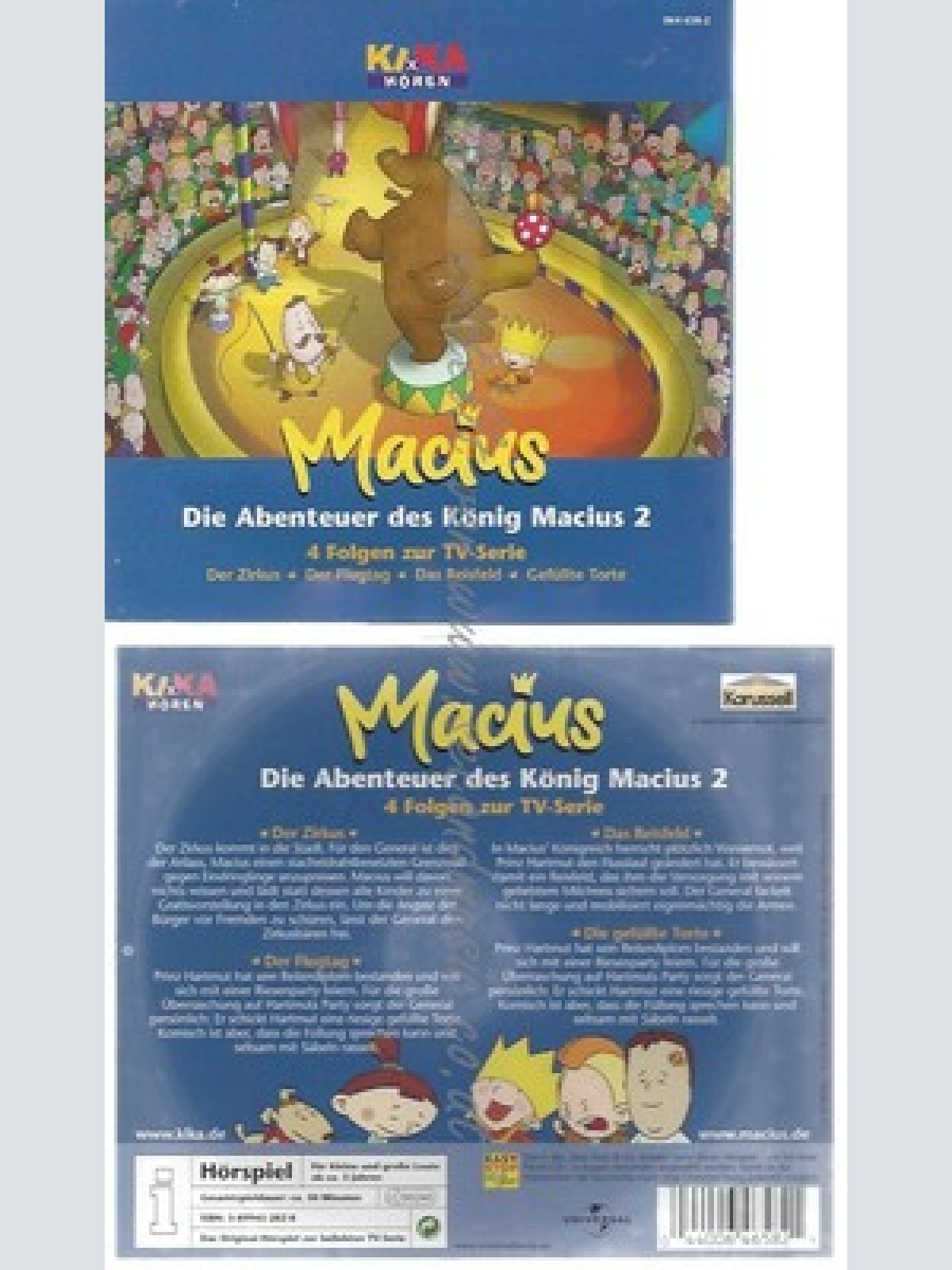 CD--KOENIG MACIUS -- -- DIE ABENTEUER DES KOENIG MACIUS 2