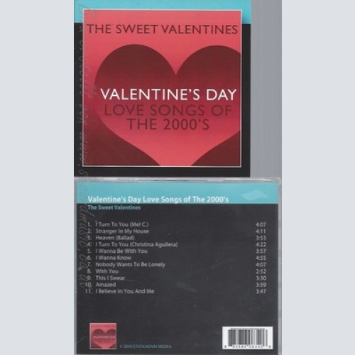 CD--THE SWEET VALENTINES -- -- VALENTINE'S DAY LOVE SONGS OF THE 2000'S