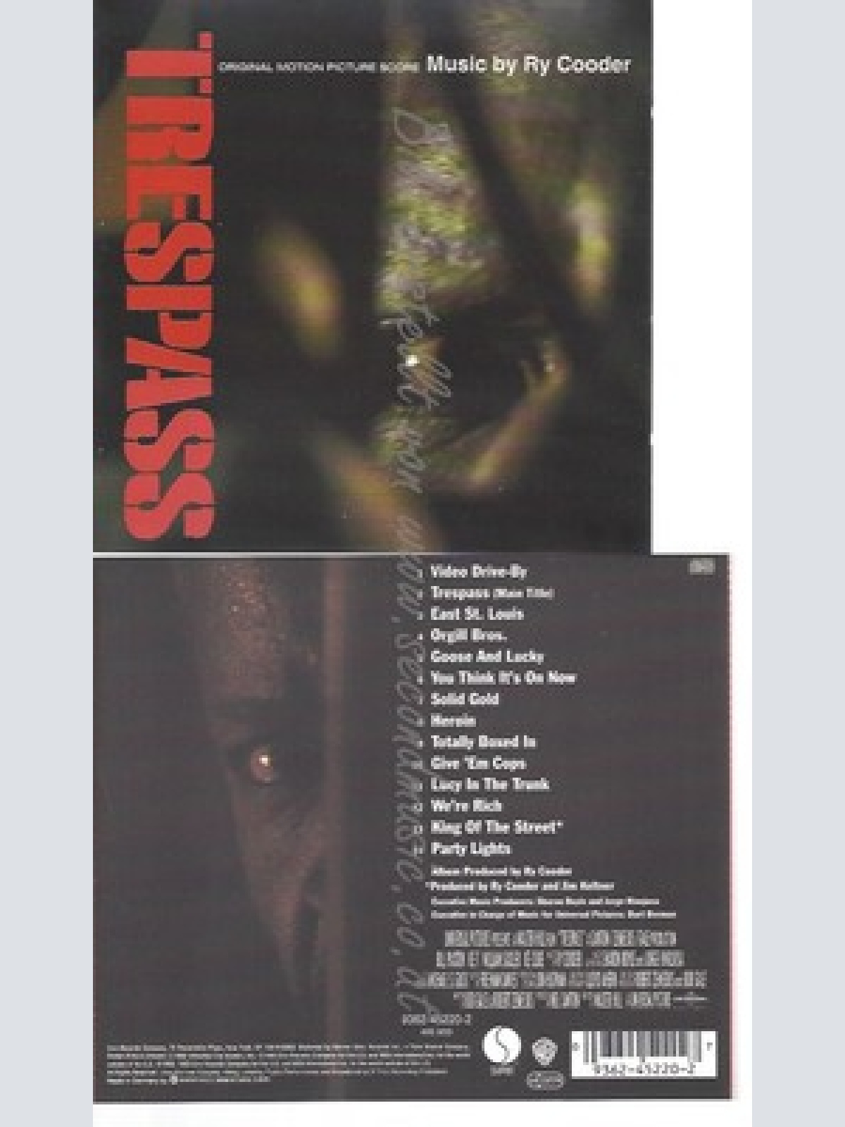 CD--RY COODER -- --- TRESPASS