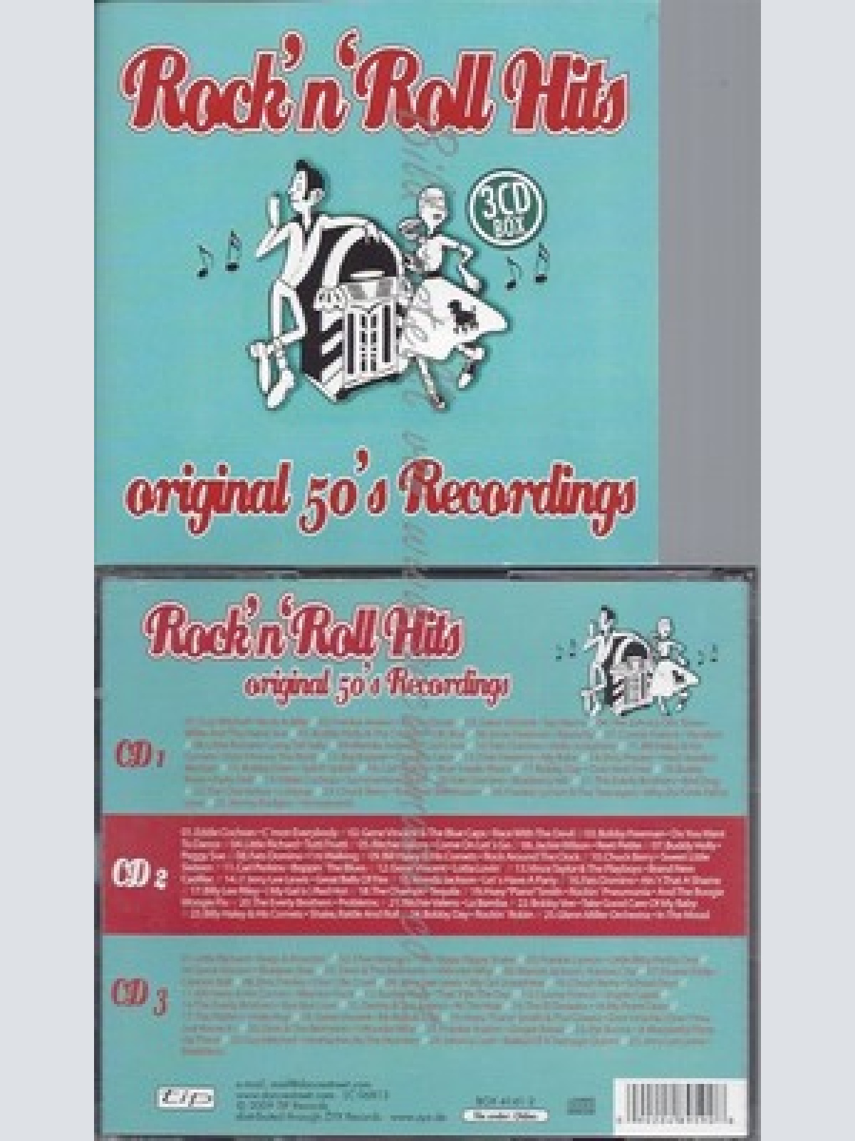 CD--VARIOUS -- --SET -- ROCK'N ROLL HITS