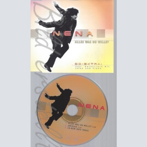 CD--NENA -- - SINGLE -- ALLES WAS DU WILLST