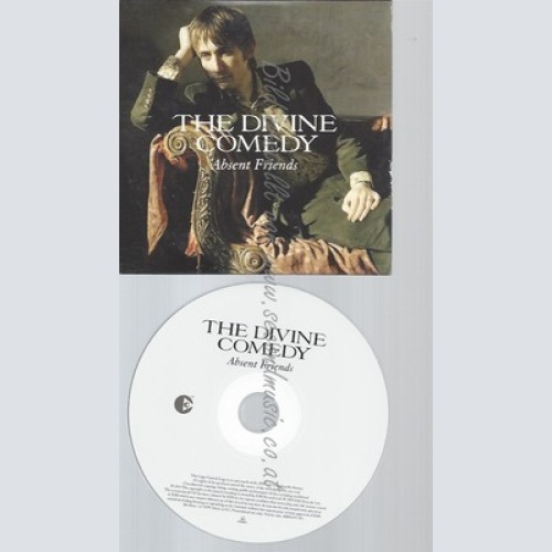 CD--THE DIVINE COMEDY-ABSENT FRIENDS--PROMO--CARDSLEEVE