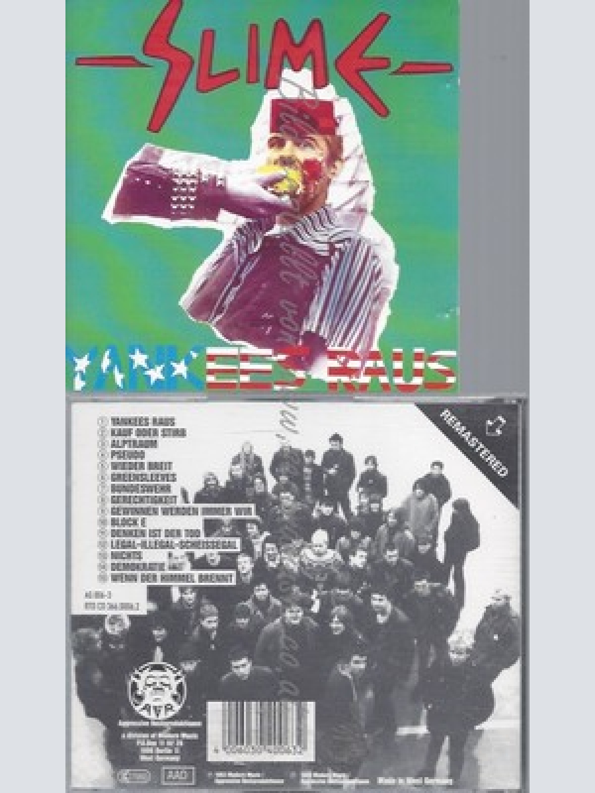 CD--SLIME -- -- YANKEES RAUS