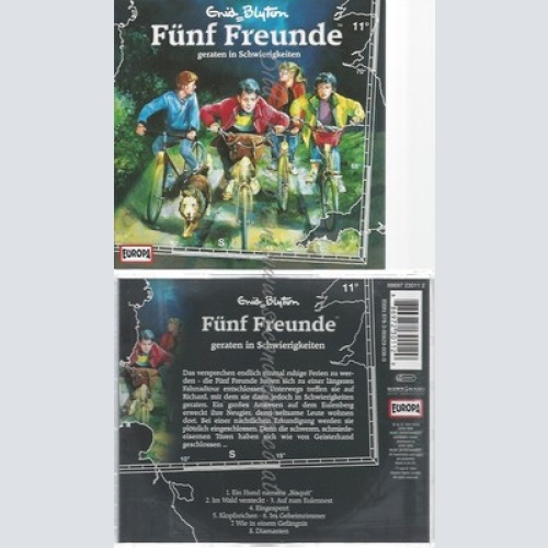 CD--ERATEN IN SCHWIERIGKEITEN / FUENF FREUNDE -- -- 011