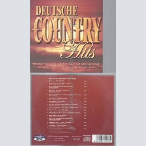 CD--VARIOUS -- -- DEUTSCHE COUNTRY MUSIC HITS