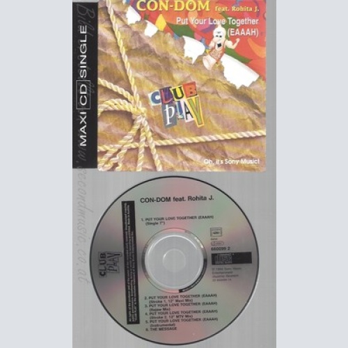 CD--CON-DOM FEAT. ROHITA J. -- PUT YOUR LOVE TOGETHER