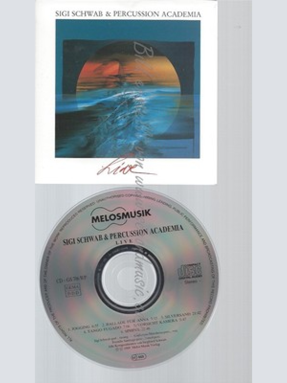 CD--SIGI SCHWAB & PERCUSSION ACADEMICA--LIVE