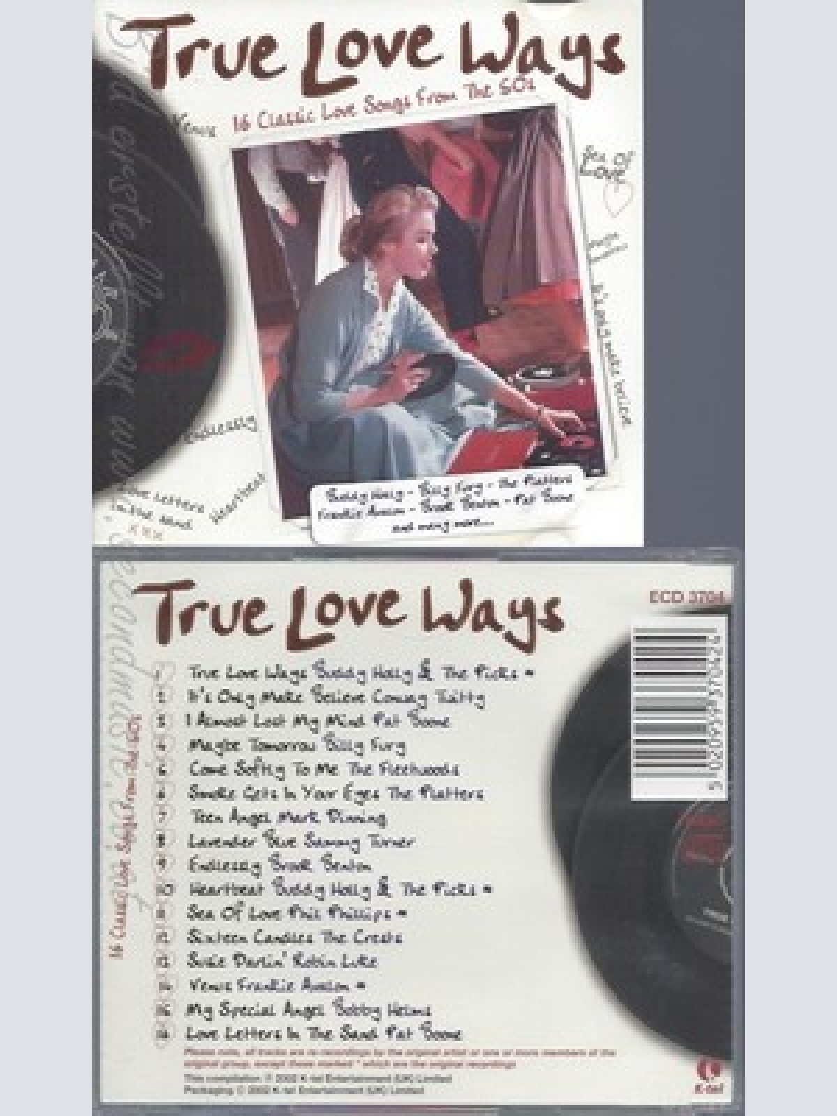 CD--VARIOUS -- -- TRUE LOVE WAYS --RECORDINGS-