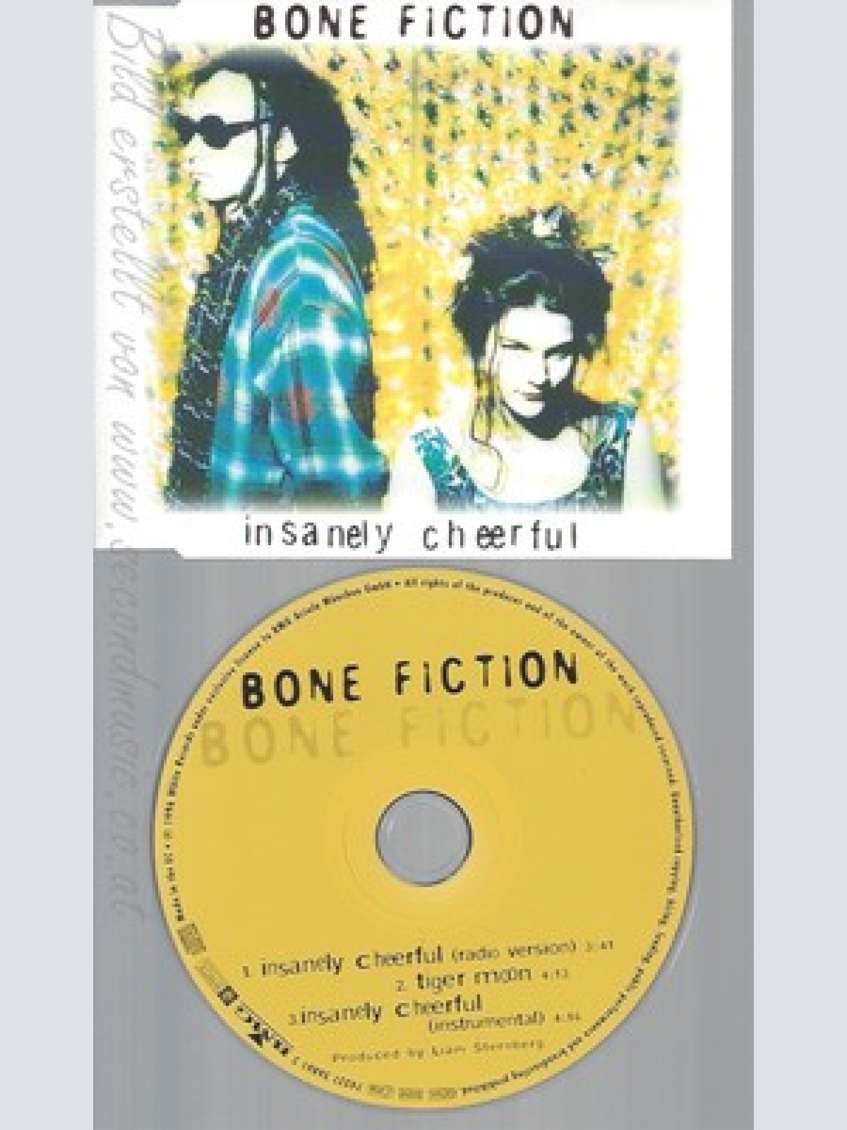 CD--BONE FICTION -- --- INSANELY CHEERFUL