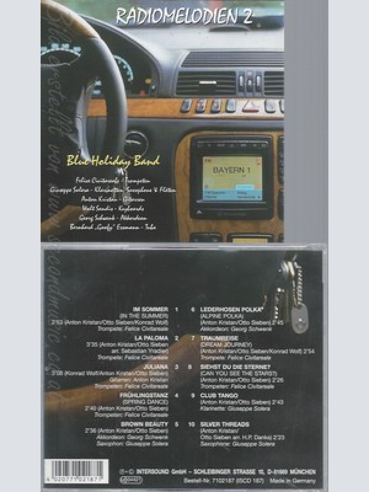 CD--BLUE HOLIDAY BAND -- RADIOMELODIEN 2 --