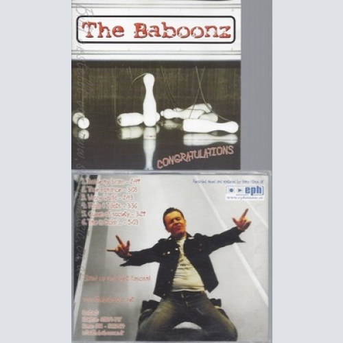 CD--THE BABOONZ--CONGRATULATIONS