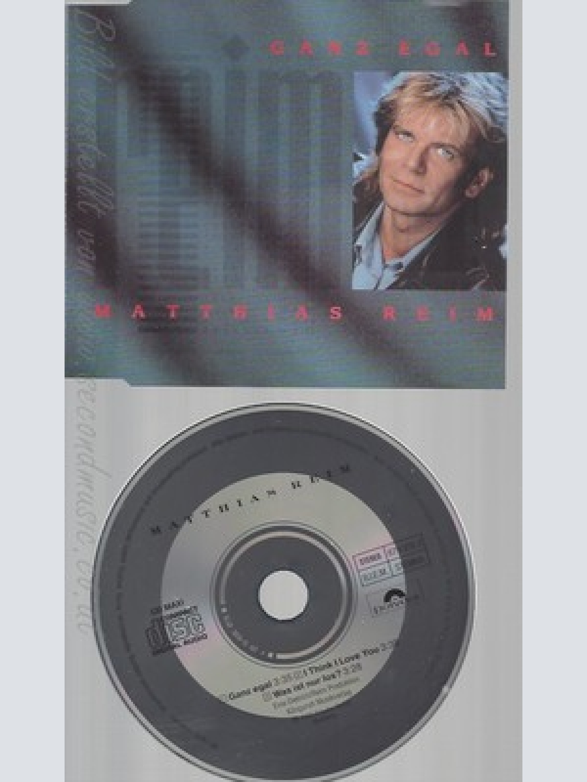 CD--MATTHIAS REIM -- --- GANZ EGAL