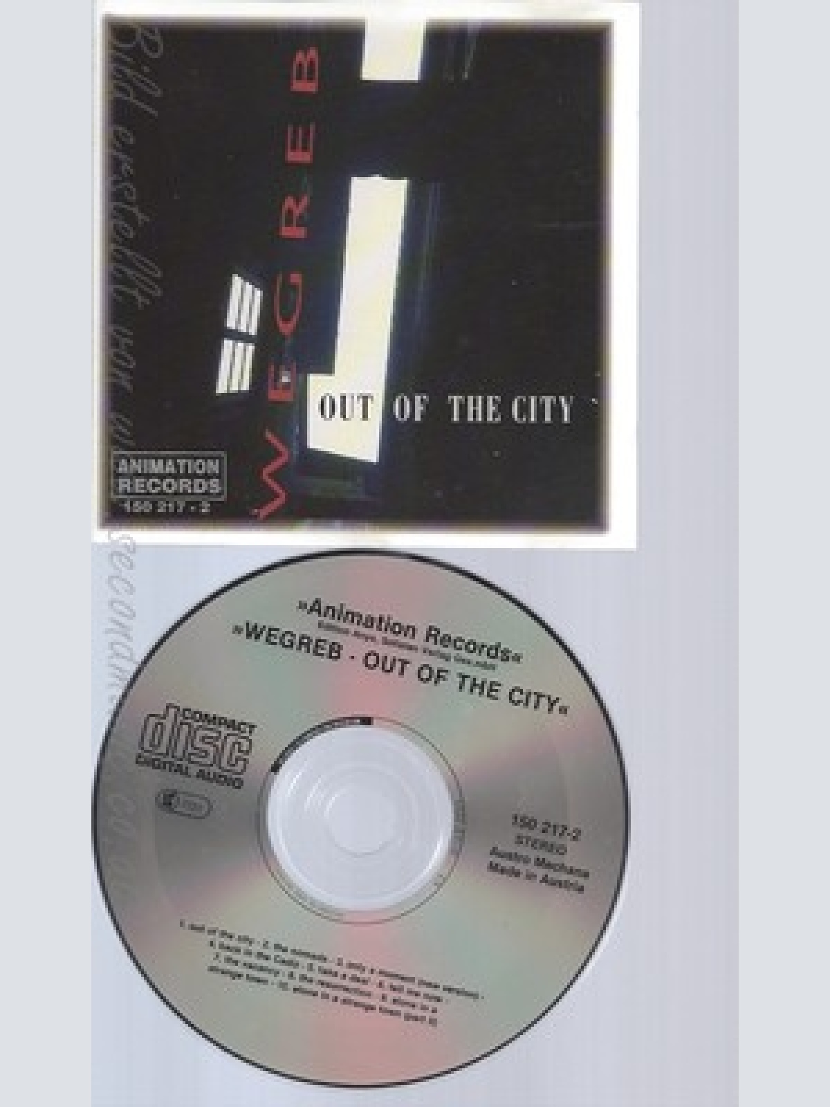 CD--WEGREB--OUT OF THE CITY