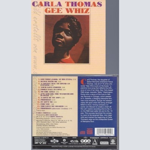 CD--CARLA THOMAS -- -- GEE WHIZ