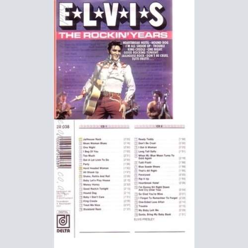 CD--ELVIS PRESLEY -- ROCKIN' YEARS