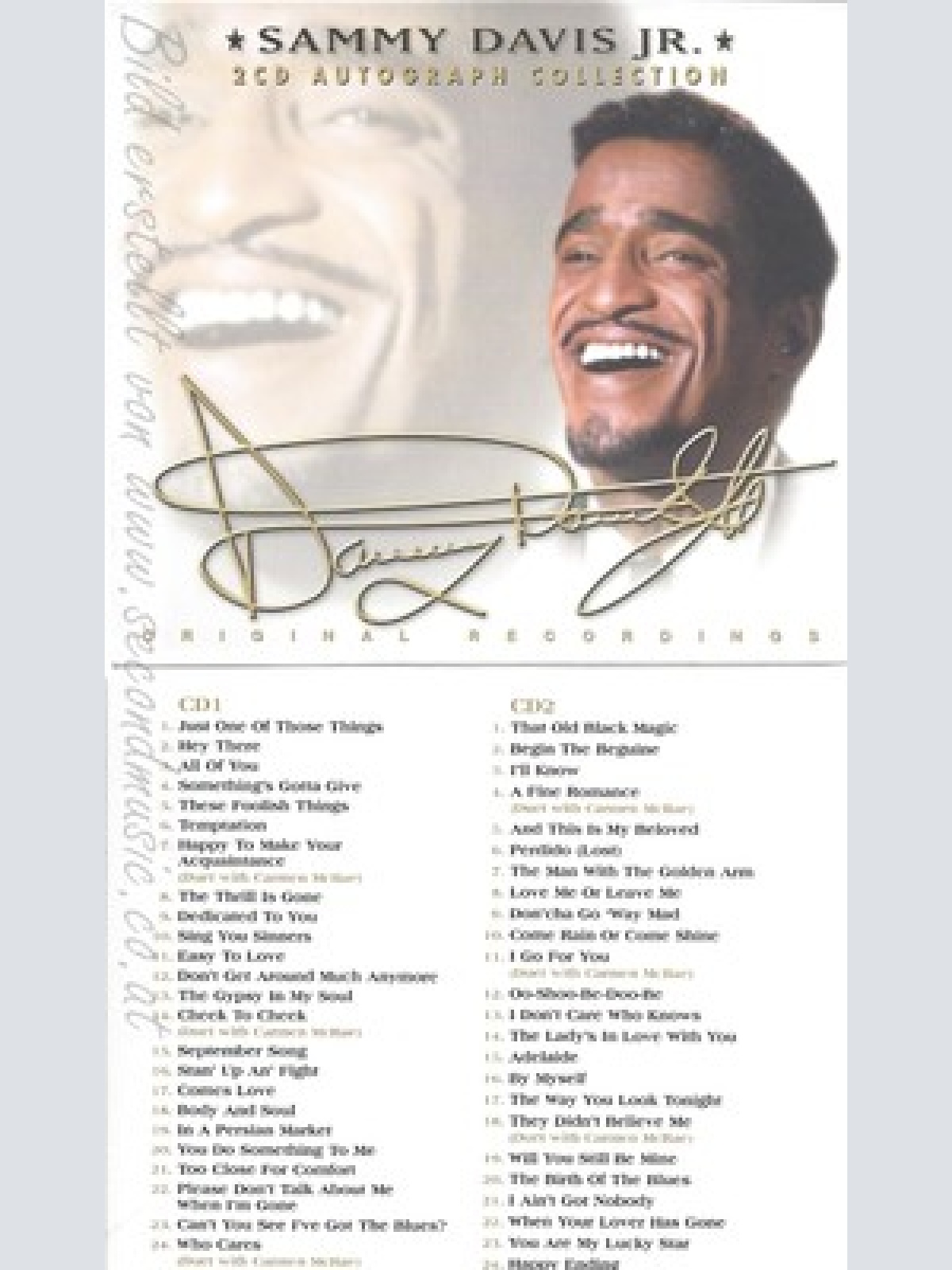 CD--SAMMY JR. DAVIS -- --- AUTOGRAPH COLLECTION
