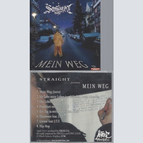 CD--STRAIGHT--MEIN WEG EP--PROMO