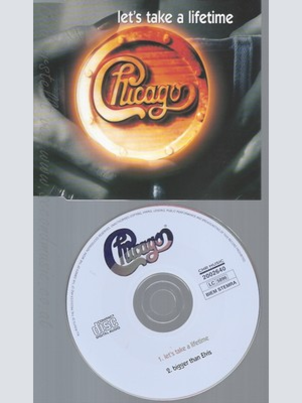 CD--CHICAGO -- --- LET'S TAKE A LIFETIME