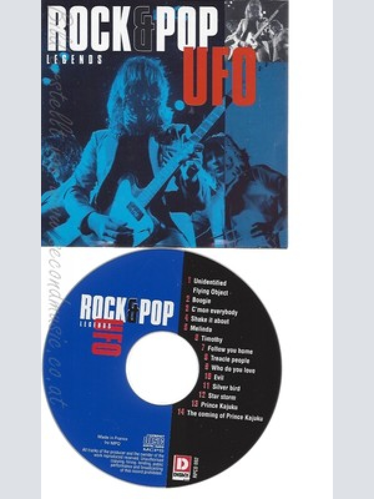 CD--UFO -- ROCK & POP LEGENDS