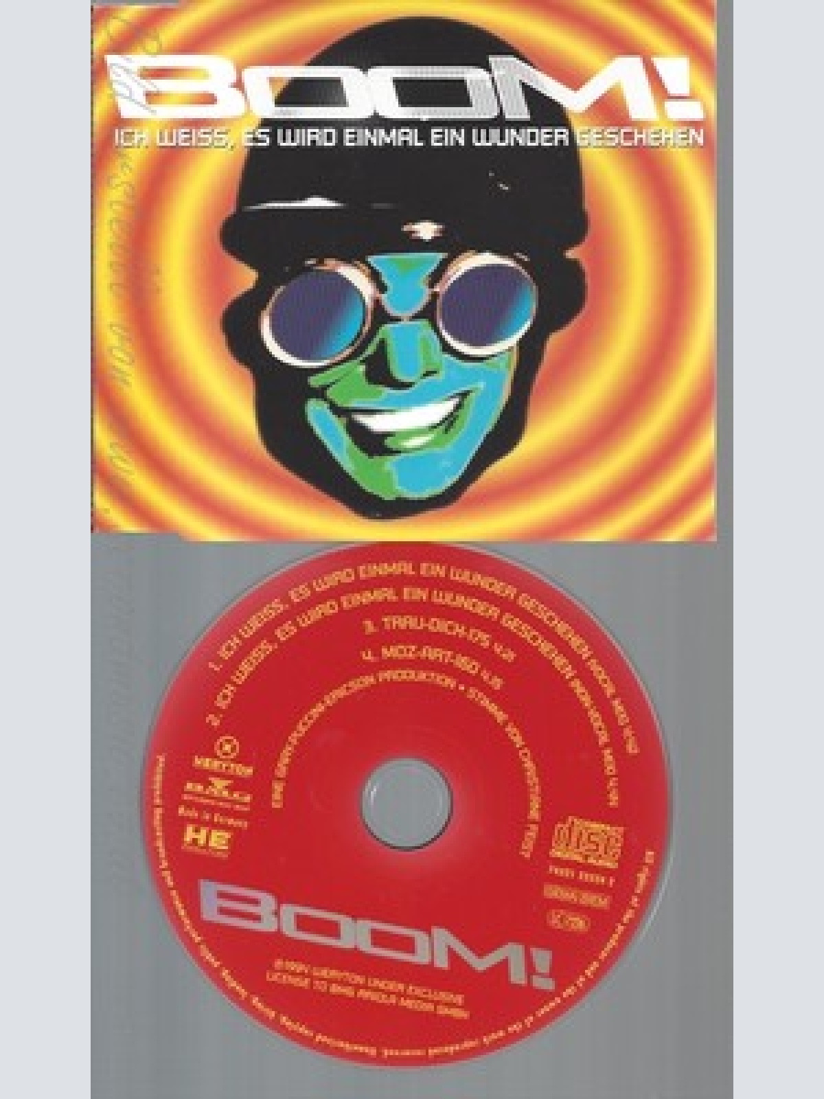 CD--BOOM! --- ICH WEISS, ES WIRD EINMAL EIN WUNDER GESCHEHEN