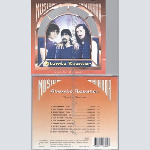 CD--ATOMIC ROOSTER -- DEVILS ANSWER