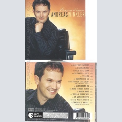 CD--ANDREAS WINKLER -- -- CANZONE D'AMORE