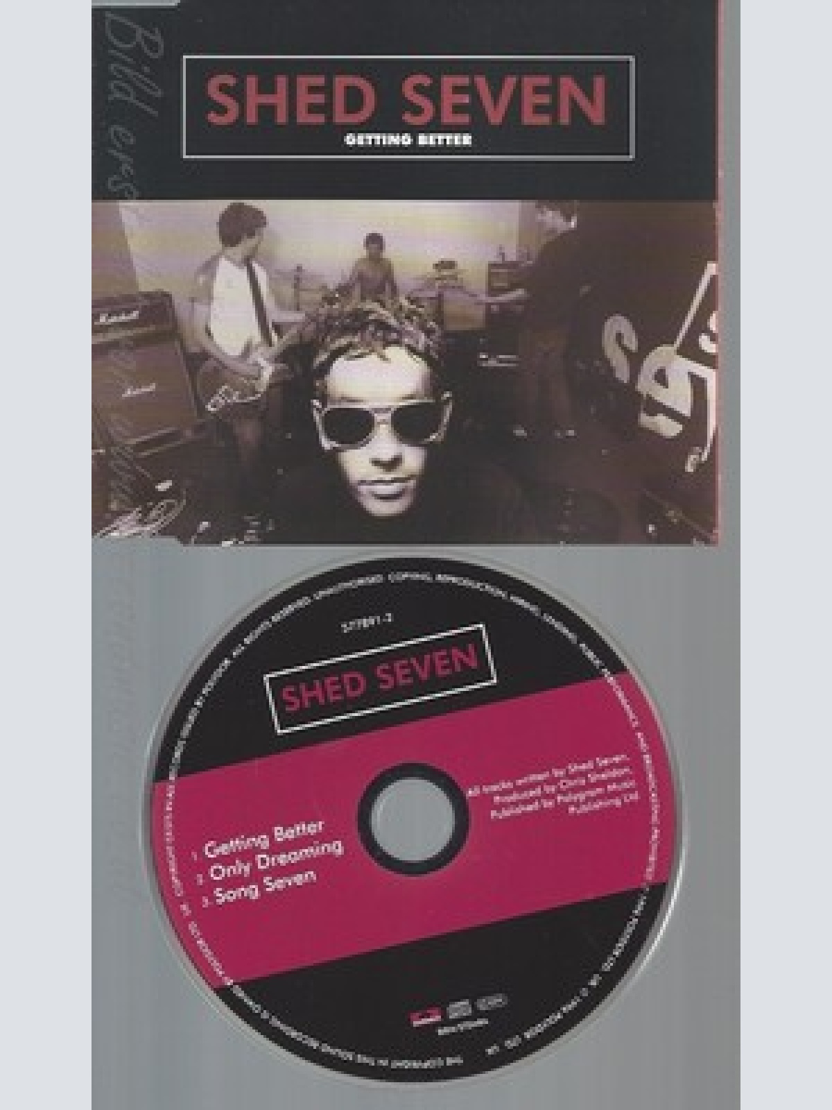 CD--SHED SEVEN --- GETTING BETTER