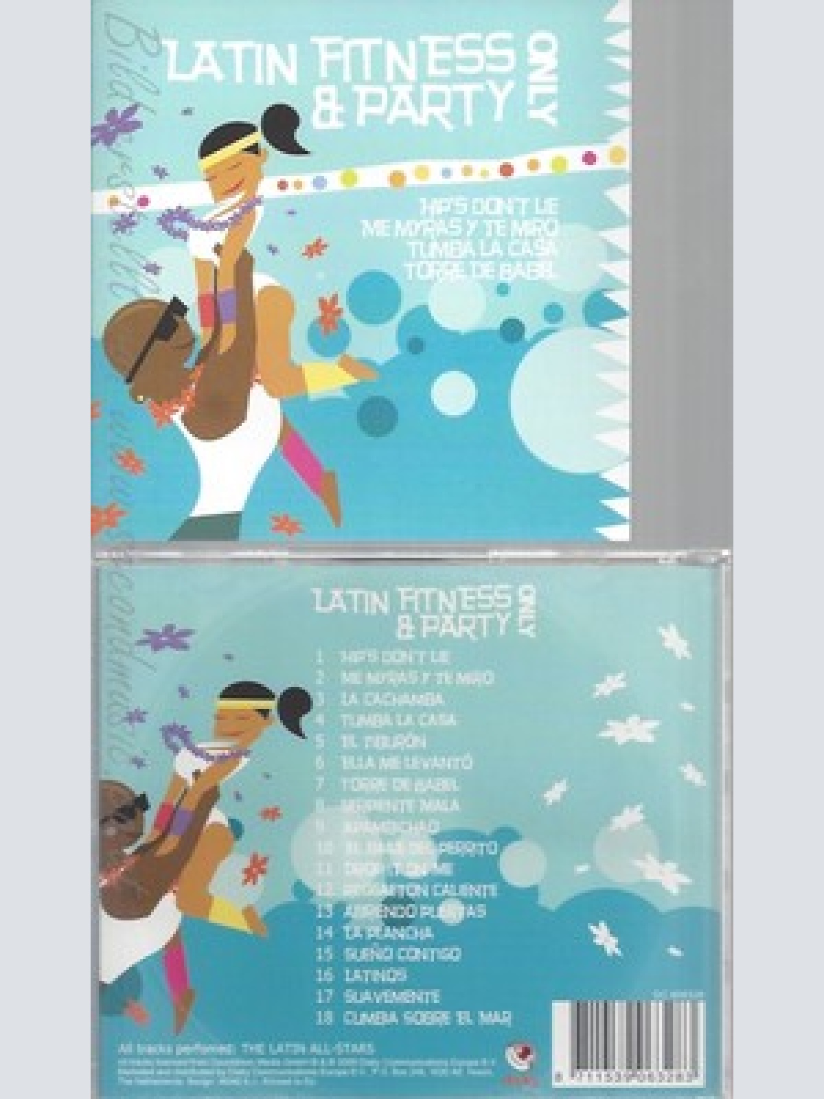 CD--VARIOUS PERFORMED BY THE LATIN -- -- LATIN FITNESS & PARTY