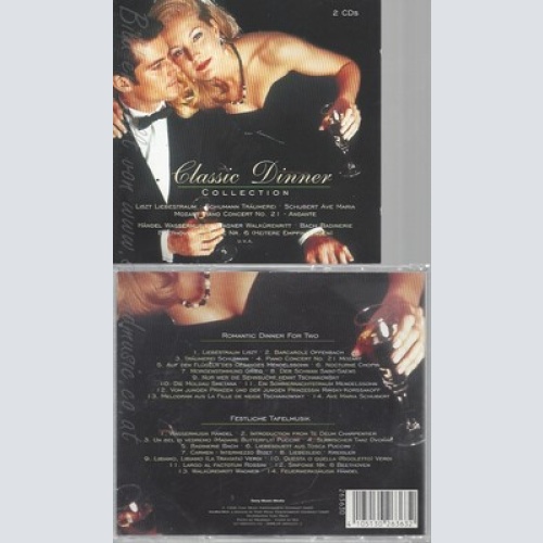 CD--WAGNER,HAENDEL.... MOZART -- CLASSIC DINNER COLLECTION