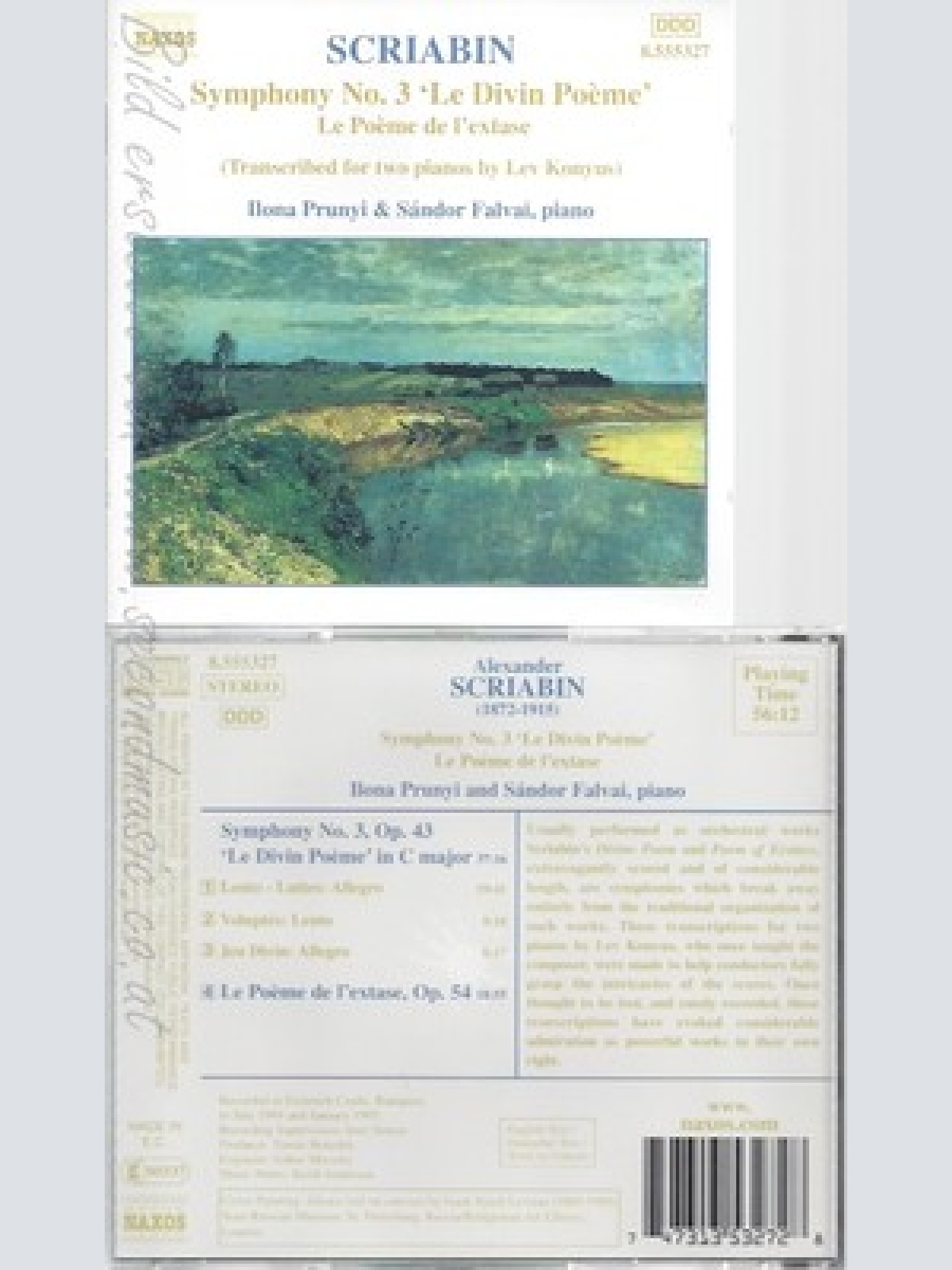 CD--ILONA PRUNYI, SANDOR FALVAI UND ALEXANDER SCRIABIN -- -- -- SYMPHONIE NR. 3