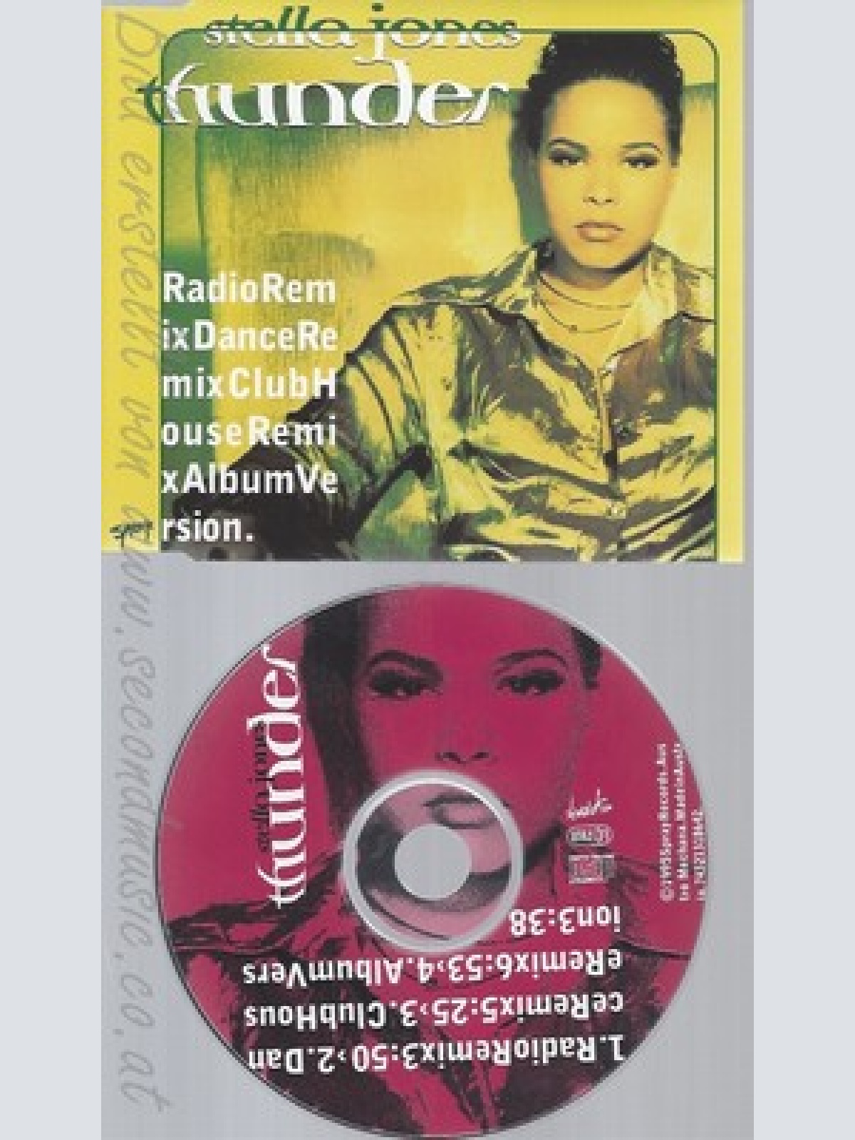 CD--STELLA JONES -  - - SINGLE -- THUNDER