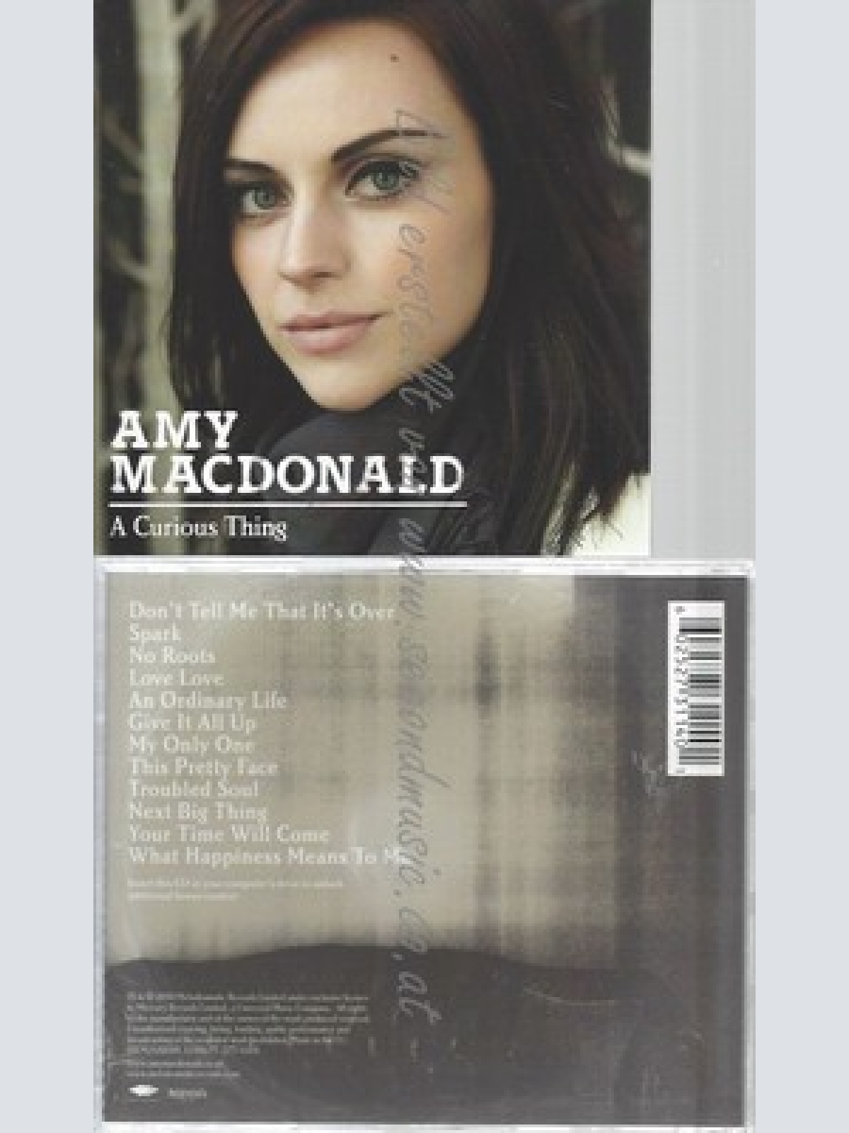 CD--AMY MACDONALD -- -- A CURIOUS THING
