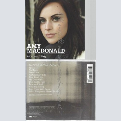 CD--AMY MACDONALD -- -- A CURIOUS THING
