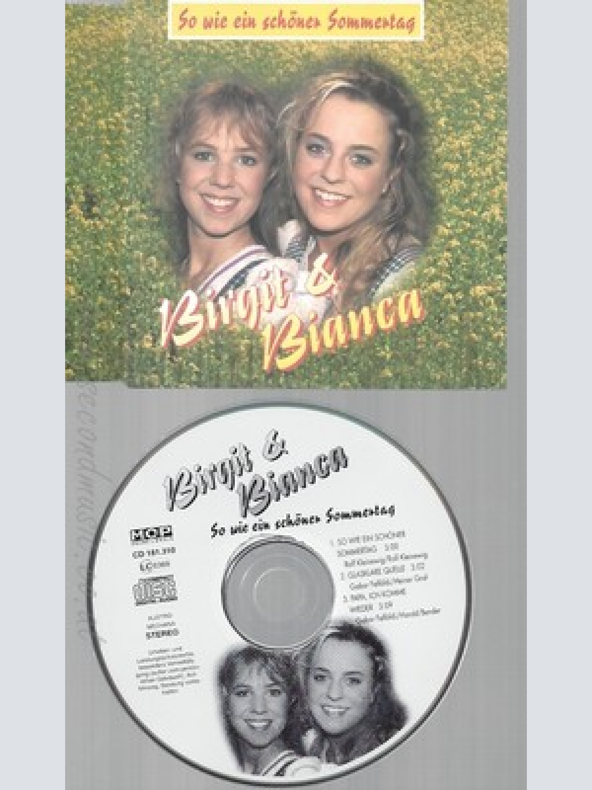 CD--BIRGIT UND BIANCA--SO EIN SCHOENER SOMMERTAG