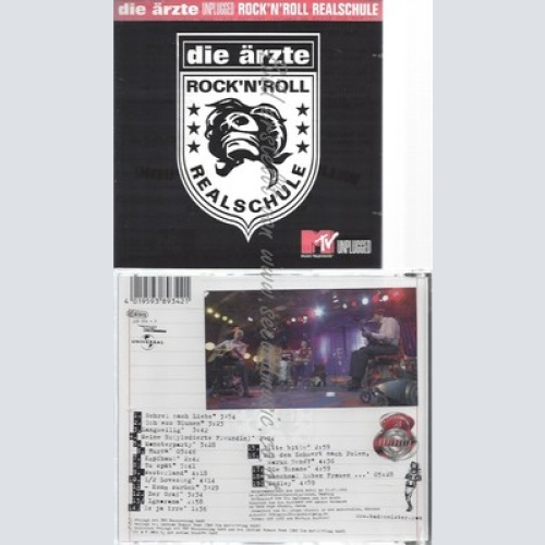 CD--DIE AERZTE -- -- UNPLUGGED - ROCK'N'ROLL REALSCHULE